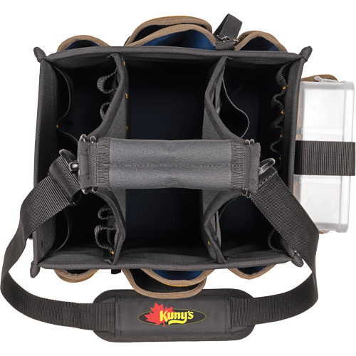 Grands porte-outils pour &eacute;lectriciens et travaux de maintenance, Polyester, 23 pochettes, Noir Toolneeds Inc.