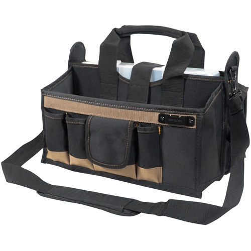 Sac &agrave; outils avec plateau central, Toile, 16 pochettes, Noir Toolneeds Inc.