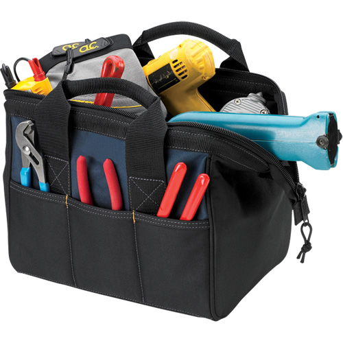 Sac &agrave; outils BIGMOUTH, Polyester, 23 pochettes, Noir Toolneeds Inc.