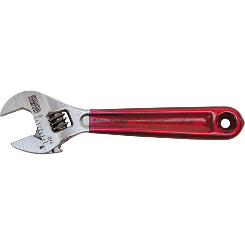 Adjustable Wrench, 4-1/2" L, 1/2" Max Width, Chrome/Polished Toolneeds Inc.