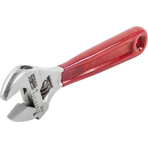 Adjustable Wrench, 4-1/2" L, 1/2" Max Width, Chrome/Polished Toolneeds Inc.