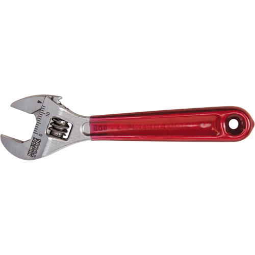 Adjustable Wrench, 4-1/2" L, 1/2" Max Width, Chrome/Polished Toolneeds Inc.