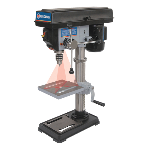 Drill Presses With Laser, 10", 1/2" Chuck, 3050 RPM Toolneeds Inc.
