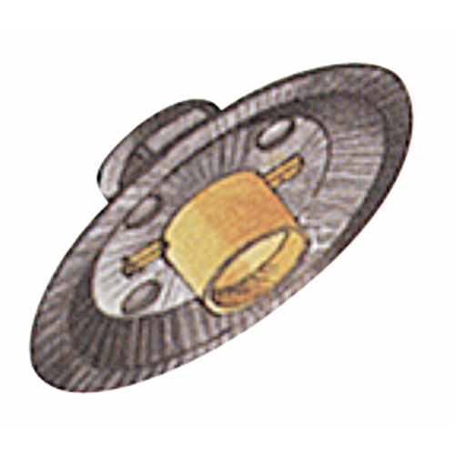 A24N Fast Grinding Wheel, 6" x 1/4", 7/8" Arbor, Aluminum Oxide, Type 27 Toolneeds Inc.