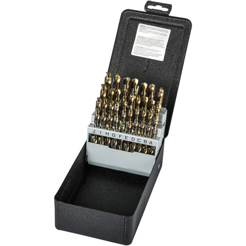 Jeu de forets s&eacute;rie courte, 26 morceaux, Acier rapide au cobalt Toolneeds Inc.