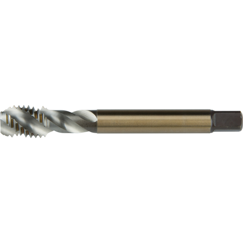 Taraud &agrave; cannelure en spirale 45°, Acier rapide au cobalt, Filet de M10x1,5, 80 mm l Toolneeds Inc.