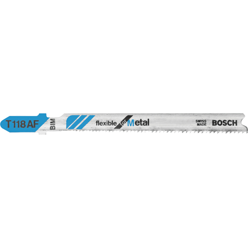 Lame de scie sauteuse flexible, Bim&eacute;tal, 3-5/8" lo, 17-24 dents par pouce Toolneeds Inc.
