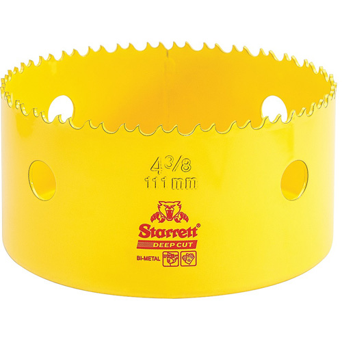 Scie &agrave; cloche bim&eacute;tal 4-3/8", 4-3/8", Profondeur de la coupe 2", Bim&eacute;tal Toolneeds Inc.