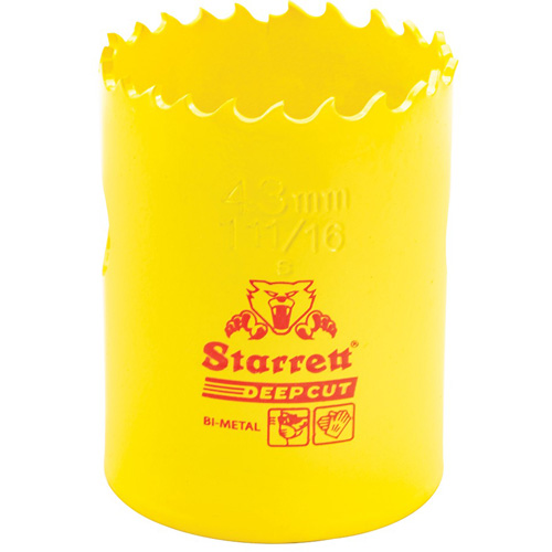 Scie &agrave; cloche bim&eacute;tal 1-11/1, 1-11/16", Profondeur de la coupe 2", Bim&eacute;tal Toolneeds Inc.
