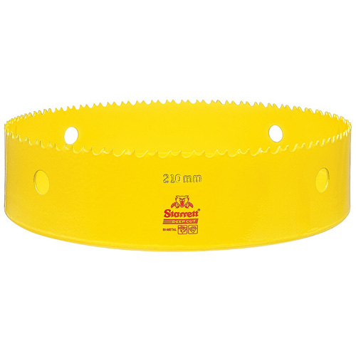 Scie &agrave; cloche bim&eacute;tal 8-9/32, 8-9/32", Profondeur de la coupe 2", Bim&eacute;tal Toolneeds Inc.