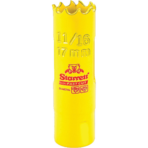 Scie &agrave; cloche bim&eacute;tal - 11/16", 11/16", Profondeur de la coupe 1-5/8", Bim&eacute;tal Toolneeds Inc.