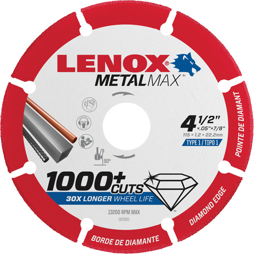 Metalmax Circular Saw Blades, 4-1/2", Metal/Non-Ferrous Use Toolneeds Inc.