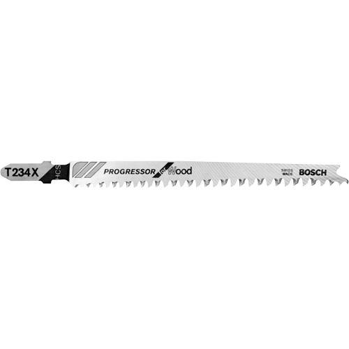Lame de scie sauteuse, Acier &agrave; haute teneur en carbone, Tige en T, 4-5/8" lo, 8-12 dents par pouce Toolneeds Inc.