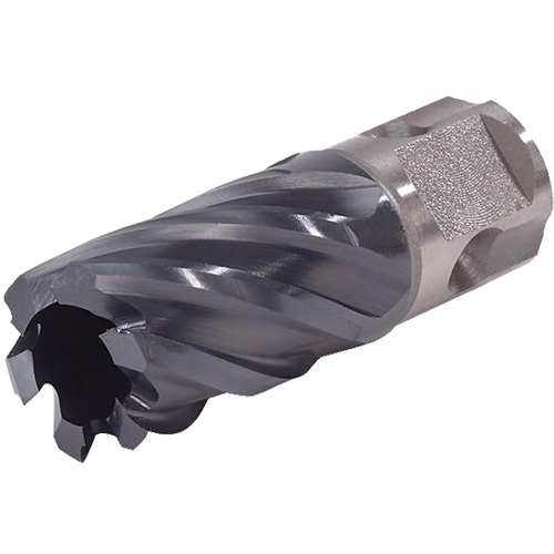 Fraise annulaire &agrave; tige universelle Icecut, Diam&egrave;tre de 7/16", Acier rapide, Profondeur de la coupe de 1", Tige 3/4" Toolneeds Inc.