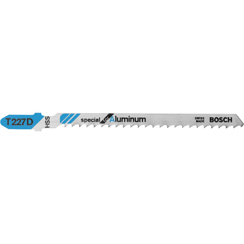 Jigsaw Blades, High Speed Steel, T-Shank, 4" L, 8 TPI Toolneeds Inc.