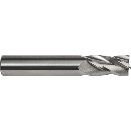 Square End Mill, 3/16" Dia., 2" L, 4 Flutes, 3/16" Shank, Carbide Toolneeds Inc.