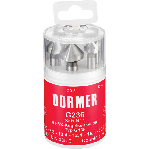 90° Countersink Set, 6 Pieces Toolneeds Inc.