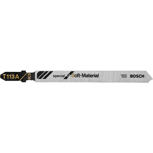 Knife-Edge Jigsaw Blades, High-Carbon Steel, T-Shank, 4" L Toolneeds Inc.