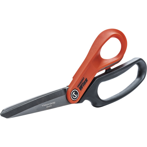 Cisailles robustes &agrave; rev&ecirc;tement en titane pour ouvriers professionnels, 10", Poign&eacute;e Anneaux Toolneeds Inc.