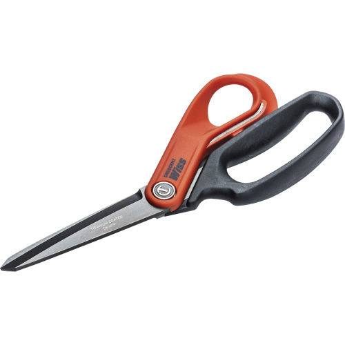 Cisailles robustes &agrave; rev&ecirc;tement en titane pour ouvriers professionnels, 10", Poign&eacute;e Anneaux Toolneeds Inc.