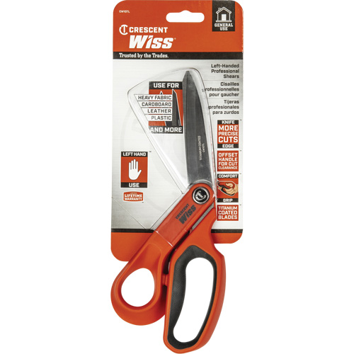 Cisaille pour ouvrier professionnel, 10", Poign&eacute;e Anneaux Toolneeds Inc.