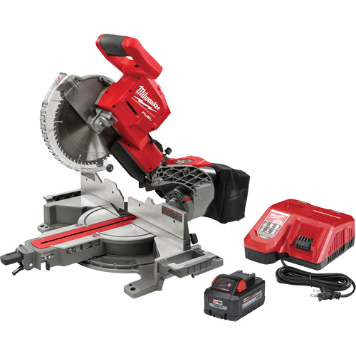 Ensemble scie &agrave; onglets combin&eacute;s coulissante &agrave; biseau double M18 Fuel Toolneeds Inc.