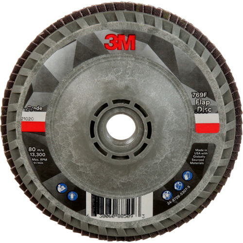 769F Quick Change Flap Disc, 4-1/2" x 5/8"-11, Type 27, 120+ Grit, Ceramic Toolneeds Inc.