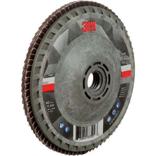 769F Quick Change Flap Disc, 4-1/2" x 5/8"-11, Type 27, 120+ Grit, Ceramic Toolneeds Inc.