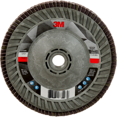 769F Quick Change Flap Disc, 5" x 5/8"-11, Type 29, 120+ Grit, Ceramic Toolneeds Inc.