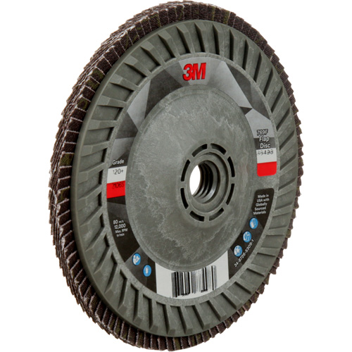 769F Quick Change Flap Disc, 5" x 5/8"-11, Type 29, 120+ Grit, Ceramic Toolneeds Inc.