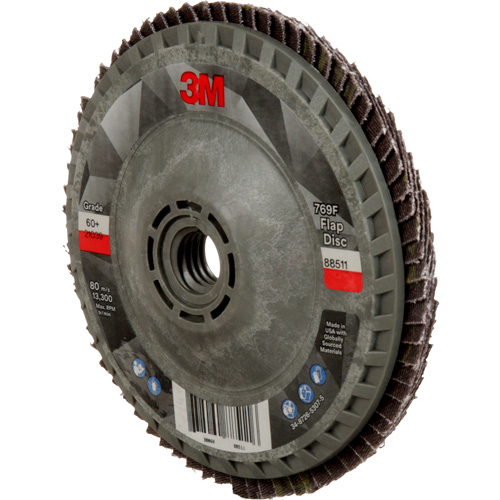 769F Quick Change Flap Disc, 4-1/2" x 5/8"-11, Type 27, 60+ Grit, Ceramic Toolneeds Inc.