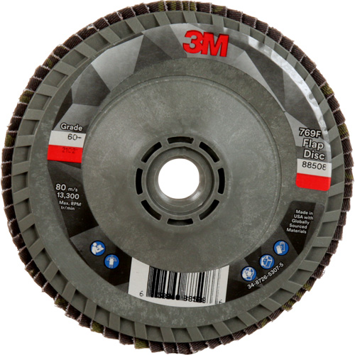 769F Quick Change Flap Disc, 4-1/2" x 5/8"-11, Type 29, 60+ Grit, Ceramic Toolneeds Inc.