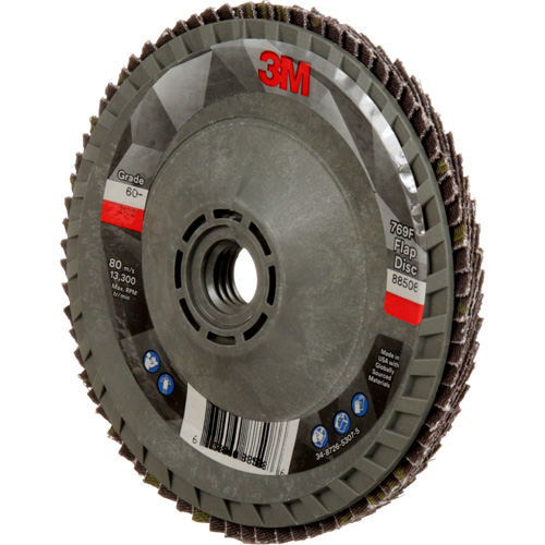 769F Quick Change Flap Disc, 4-1/2" x 5/8"-11, Type 29, 60+ Grit, Ceramic Toolneeds Inc.