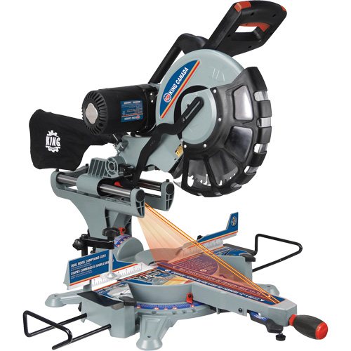 Dual Bevel Sliding Compound Mitre Saw, 12", 15 A Toolneeds Inc.