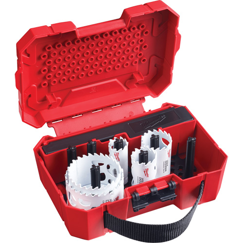 Trousse de scie-cloche &agrave; dents en carbure Hole Dozer, 9 morceaux Toolneeds Inc.
