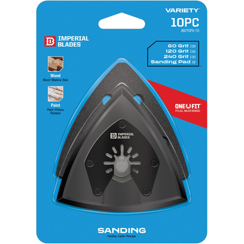 One Fit Oscillating Triangle Pad & Paper Variety Pack Toolneeds Inc.