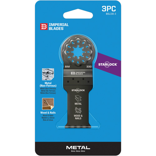 Lame standard pour le m&eacute;tal 1-1/8" Starlock Toolneeds Inc.