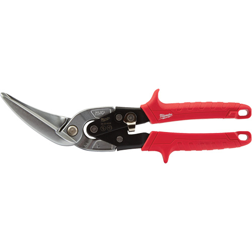 Long-Cut Offset Aviation Snips, 3" Cut Length, Straight/Left Cut Toolneeds Inc.