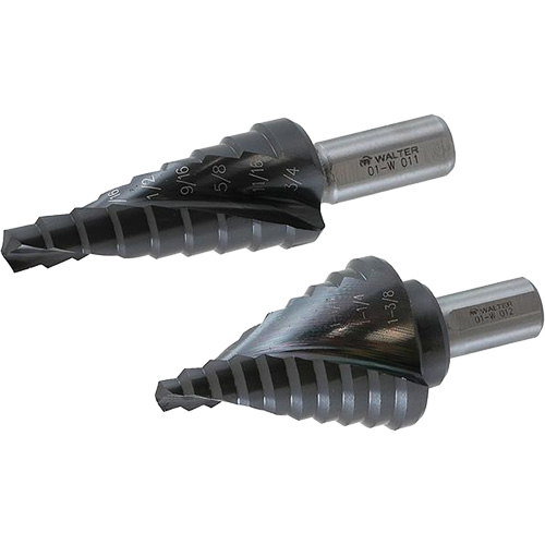 Foret &eacute;tag&eacute; Multi-Step, 1/4" - 1", Titane Toolneeds Inc.