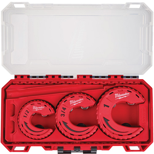 Jeu de coupe-tubes Close Quarters de 3 morceaux, Capacit&eacute; de 1/2"/3/4"/1" Toolneeds Inc.