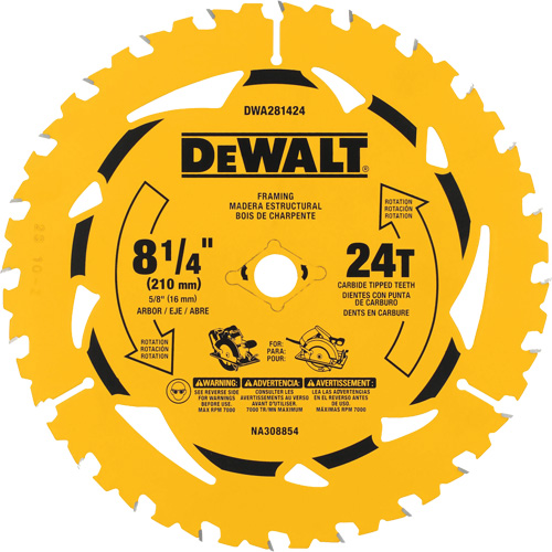 Ripping Circular Saw Blade, 8-1/4", 40 Teeth, Wood Use Toolneeds Inc.