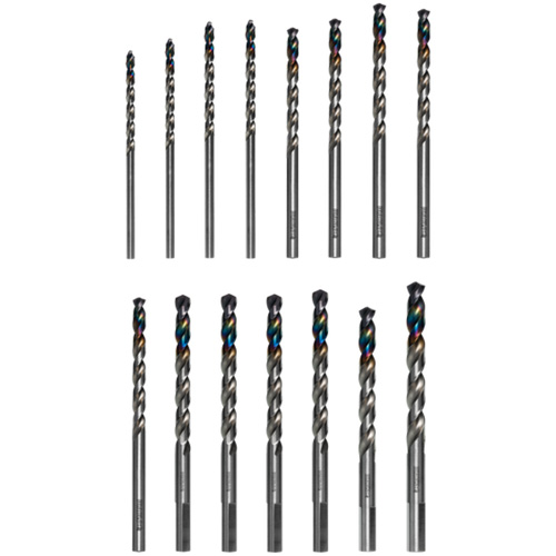 Jeu de forets Metal Demon pour aciers doux, tremp&eacute;s et inoxydables, 15 morcea Toolneeds Inc.