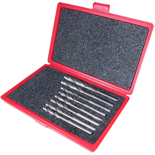 Jeu de fraises &agrave; chambrer guide continue 183-CSS-3 8 mcx Toolneeds Inc.
