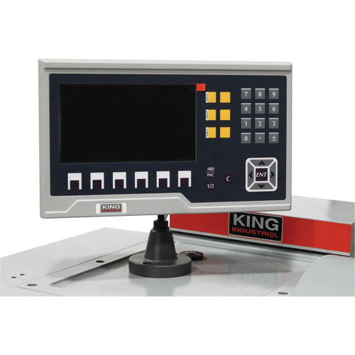 Tour &agrave; m&eacute;tal, dispositif de tournage conique les c&ocirc;nes et affichage num&eacute;rique, 75" lo x 32" la x 53" h Toolneeds Inc.