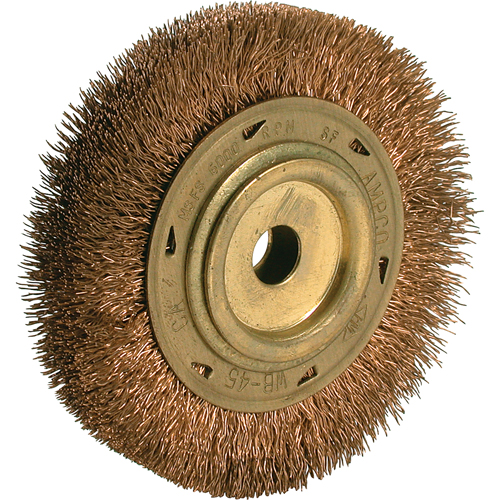 Power Tool Crimped Wire Wheel Brush, 6" Dia., 5/8" Arbor Toolneeds Inc.