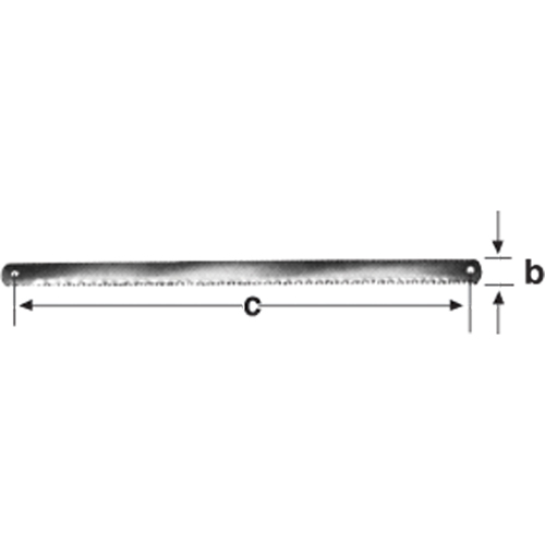 Hacksaw Blade, 11-3/4" L Toolneeds Inc.