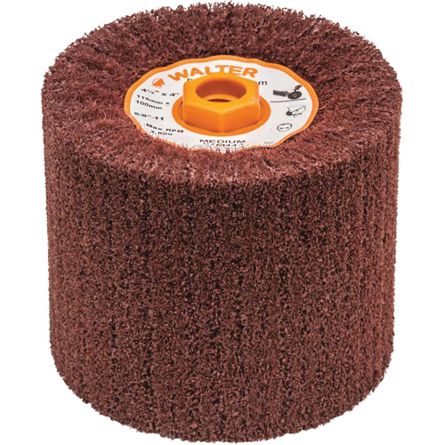 Blendex Surface Conditioning Drum, 4-1/2" Dia. x 4" W, 5/8"-11 Arbor, Medium Grit Toolneeds Inc.