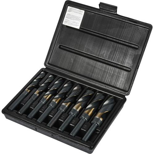 Reduced Shank Silver & Deming Drill Bit Set, 8 Pieces, High Speed Cobalt Toolneeds Inc.