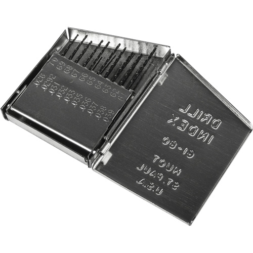 Jobber Length Drill Bit Set, 20 Pieces, High Speed Steel Toolneeds Inc.