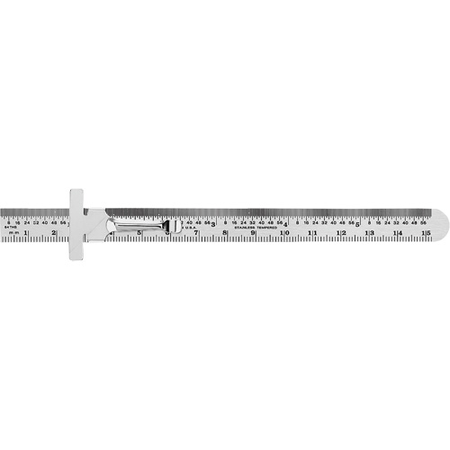 Economy Precision Flexible Ruler, 6" L, Steel Toolneeds Inc.